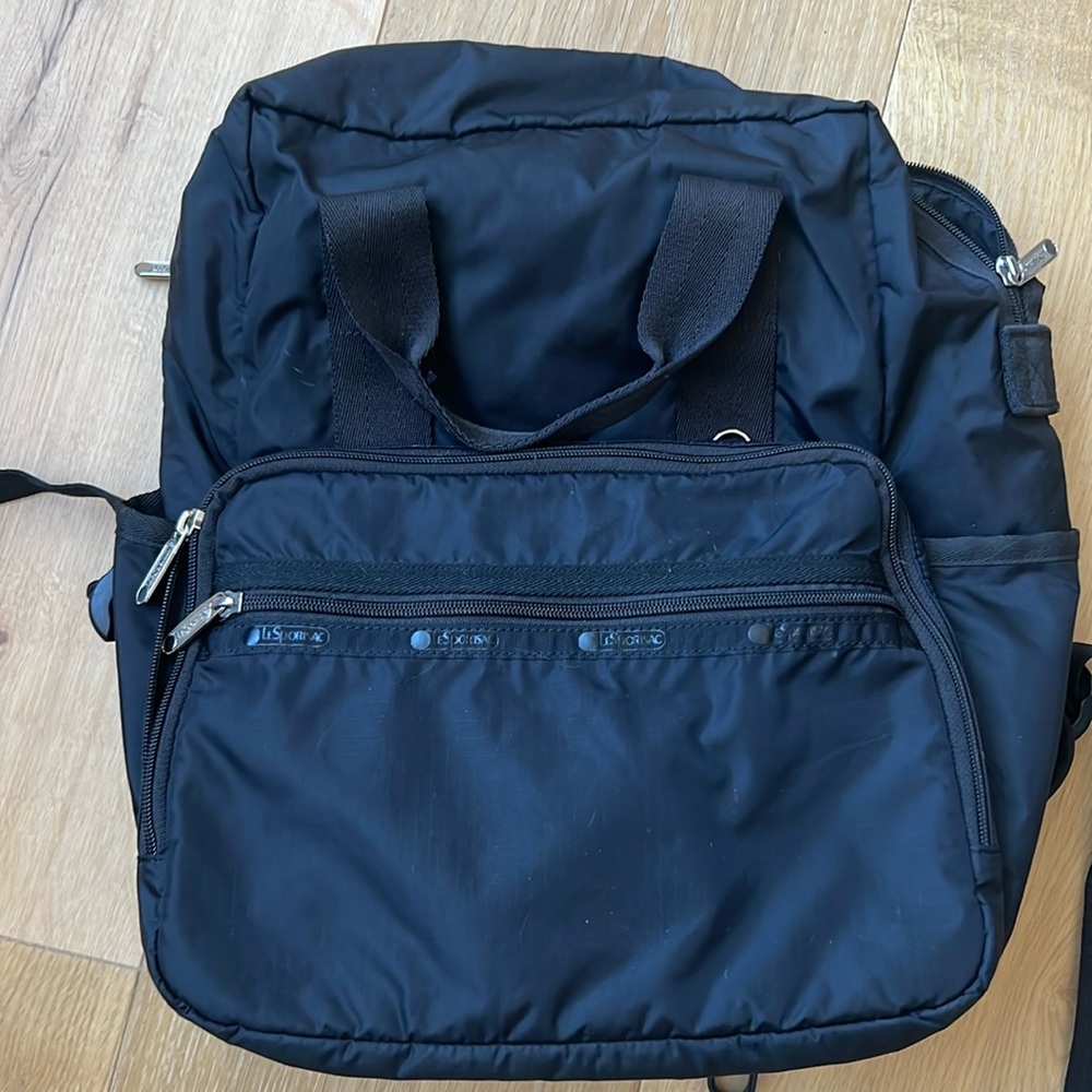Lesportsac Black Baby Bag